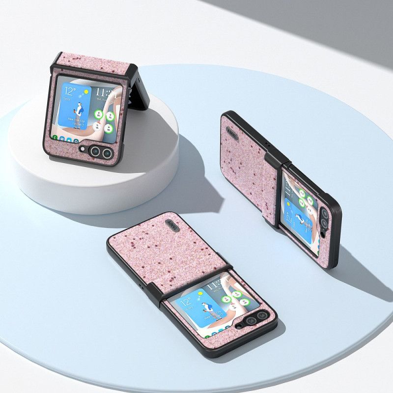 Cover Til Samsung Galaxy Z Flip 7 Fe Abeel Skimrende Overflade