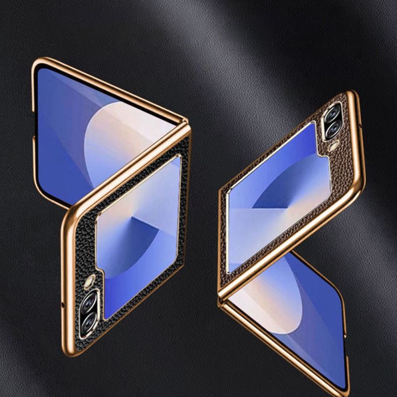 Cover Til Samsung Galaxy Z Flip 7 Fe Ægte Læder