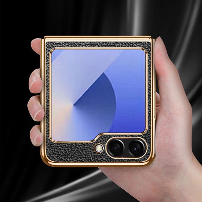 Cover Til Samsung Galaxy Z Flip 7 Fe Ægte Læder