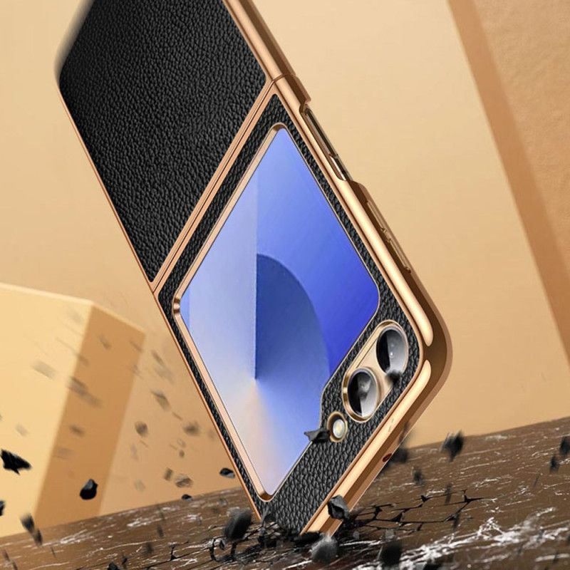Cover Til Samsung Galaxy Z Flip 7 Fe Ægte Læder