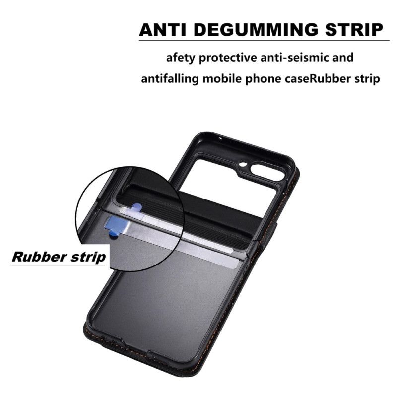 Cover Til Samsung Galaxy Z Flip 7 Fe Kortholder Og Snor