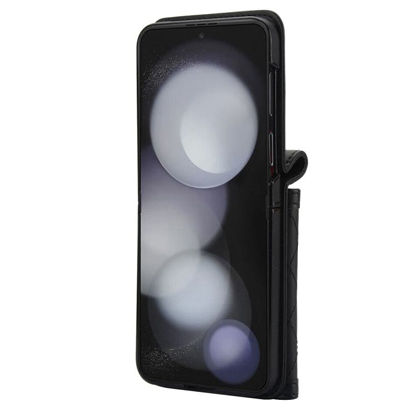 Cover Til Samsung Galaxy Z Flip 7 Fe Kortholder Skulderrem Og Snor
