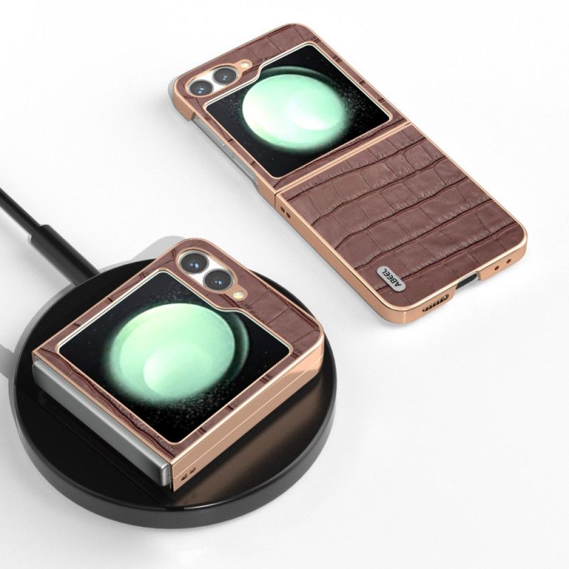 Cover Til Samsung Galaxy Z Flip 7 Fe Krokodillestil