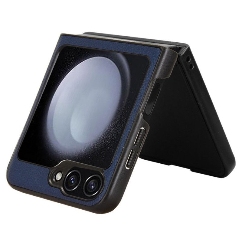 Cover Til Samsung Galaxy Z Flip 7 Fe Litchi-tekstur Kortholder