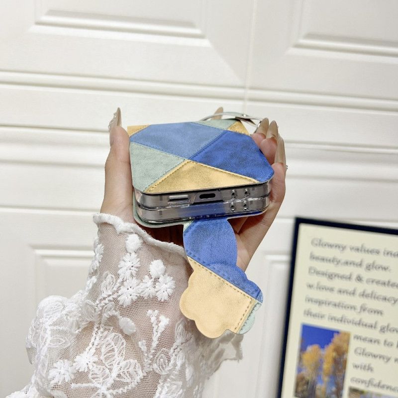 Cover Til Samsung Galaxy Z Flip 7 Fe Retro Med Kattepotelås