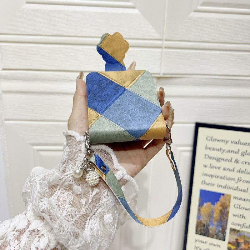 Cover Til Samsung Galaxy Z Flip 7 Fe Retro Med Kattepotelås