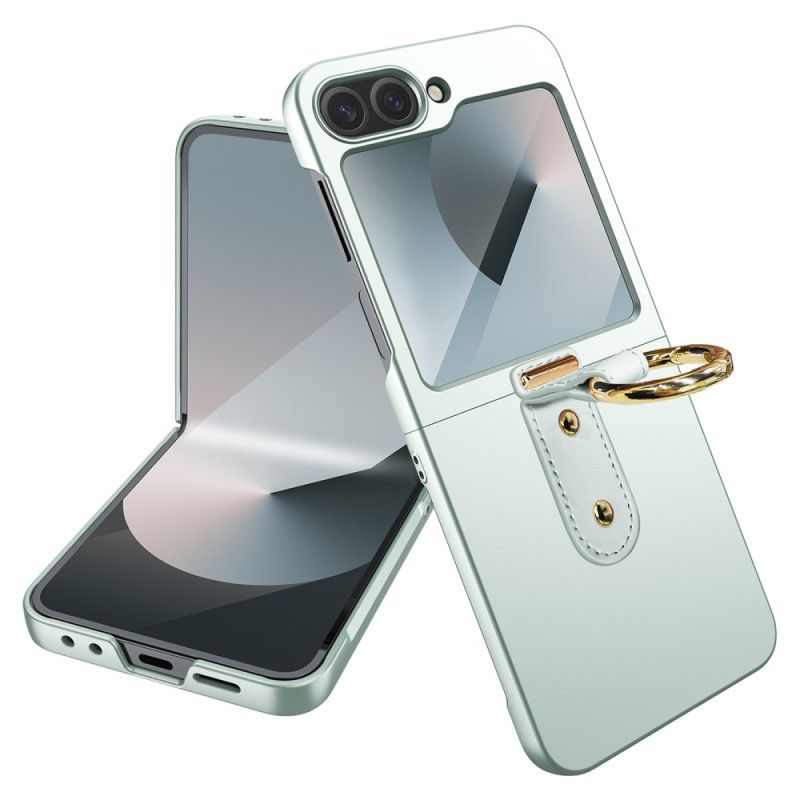 Cover Til Samsung Galaxy Z Flip 7 Fe Ringholder Og Beskyttelsesfilm