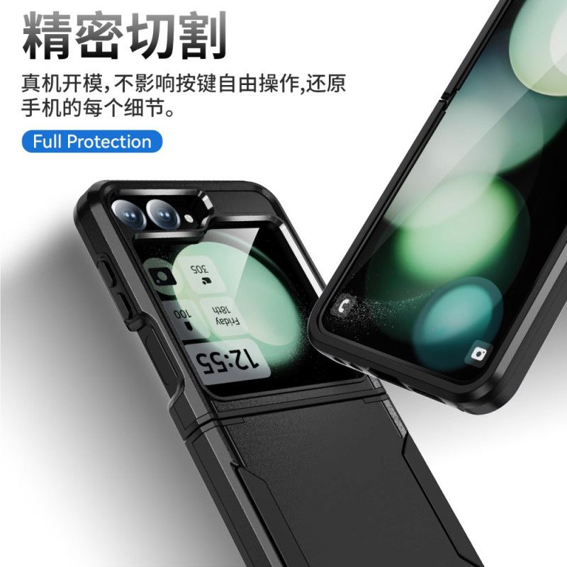 Cover Til Samsung Galaxy Z Flip 7 Fe Robust Metaleffekt