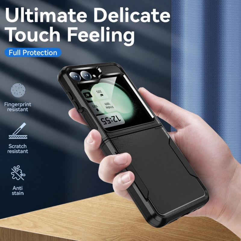 Cover Til Samsung Galaxy Z Flip 7 Fe Robust Metaleffekt