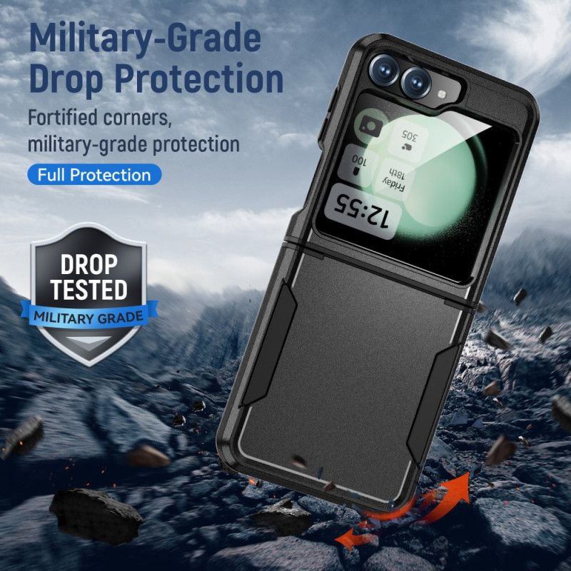 Cover Til Samsung Galaxy Z Flip 7 Fe Robust Metaleffekt