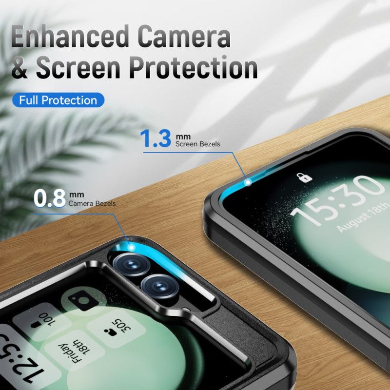 Cover Til Samsung Galaxy Z Flip 7 Fe Robust Metaleffekt