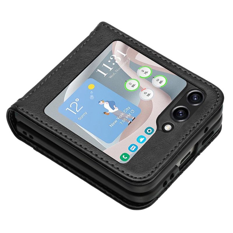 Cover Til Samsung Galaxy Z Flip 7 Fe Sommerfugle Og Blomster