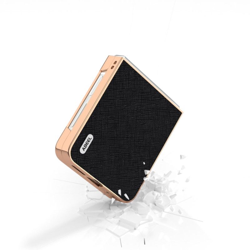 Cover Til Samsung Galaxy Z Flip 7 Fe Tekstureret Læder
