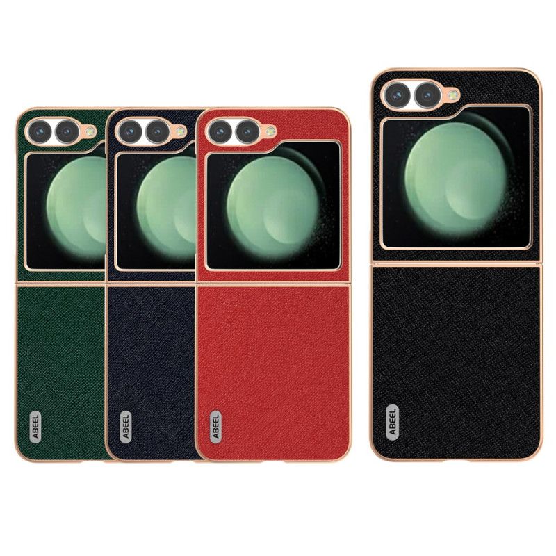 Cover Til Samsung Galaxy Z Flip 7 Fe Tekstureret Læder