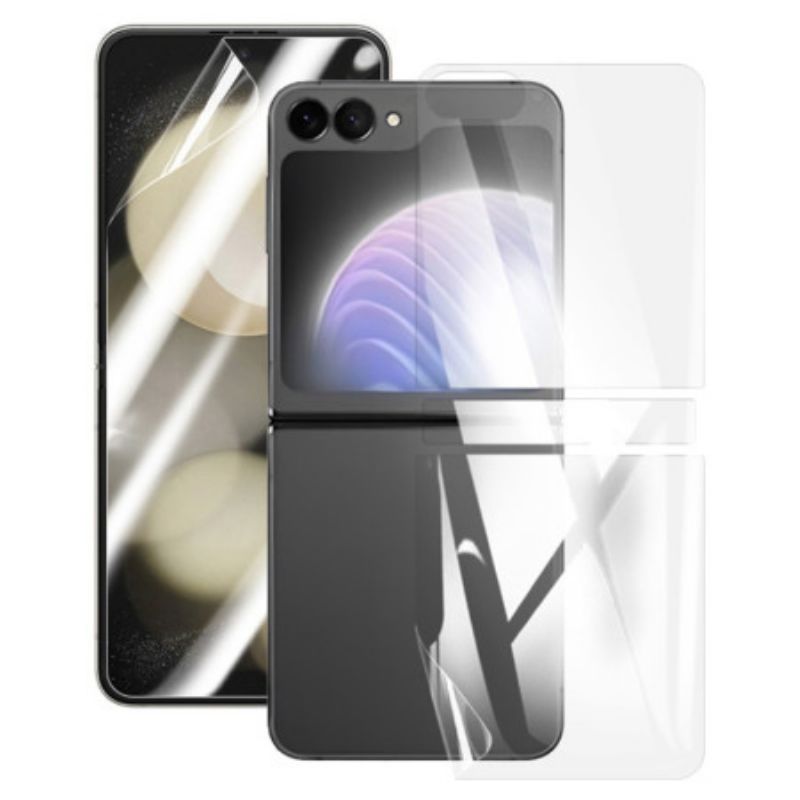 For- Og Bagskærmbeskyttere Til Samsung Galaxy Z Flip 7 Fe / Z Flip 6