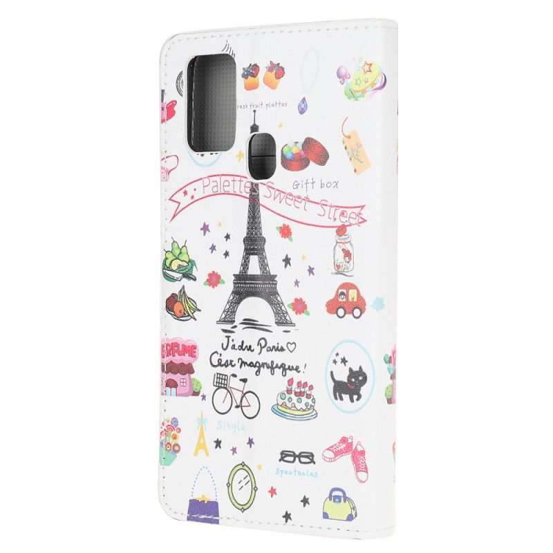 Flip Cover Honor 9X Lite Mobilcover Jeg Elsker Paris