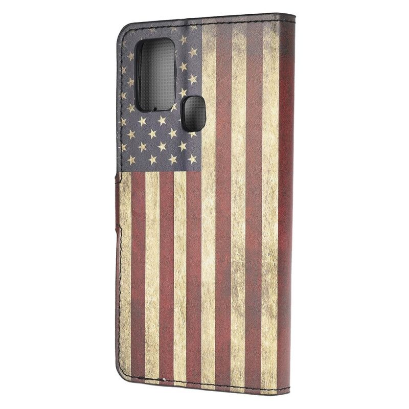 Flip Cover Honor 9X Lite Mobilcover Usa Flag