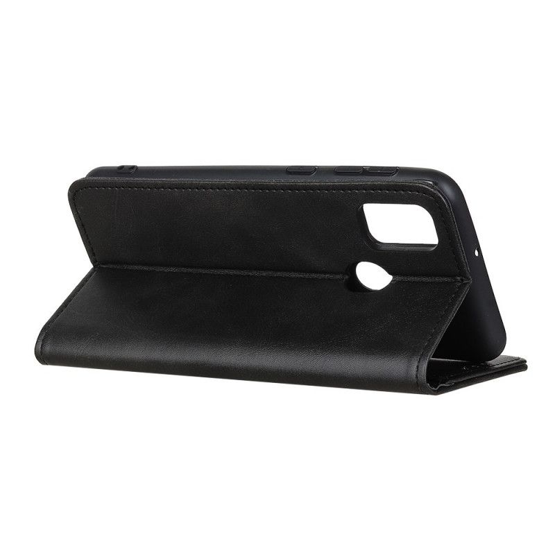 Læder Cover Honor 9X Lite Rød Elegant Split Læder