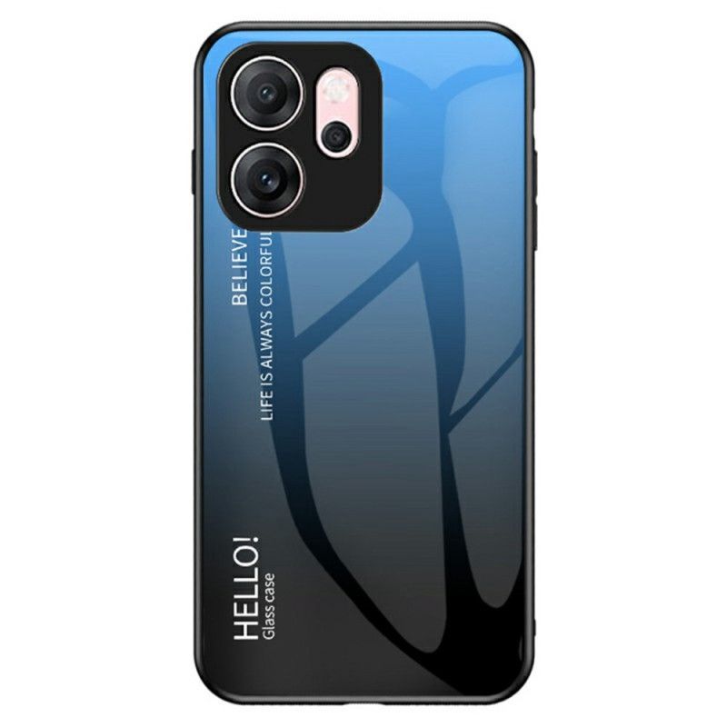 Cover Til Oppo Reno 14f 5g Hello Hærdet Glas