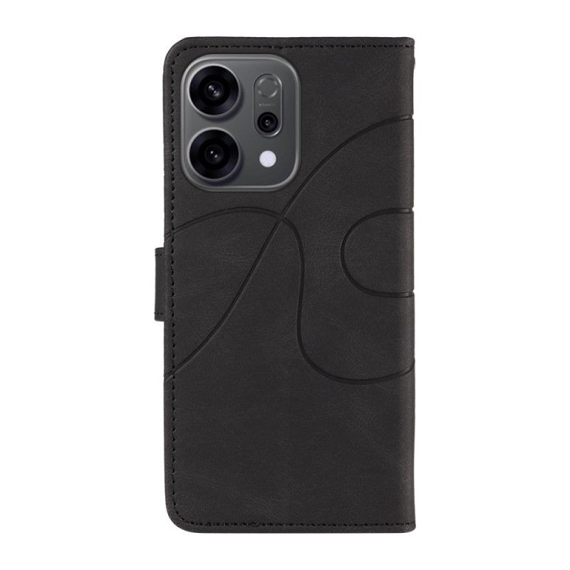 Flip Cover Oppo Reno 14f 5g Bølget