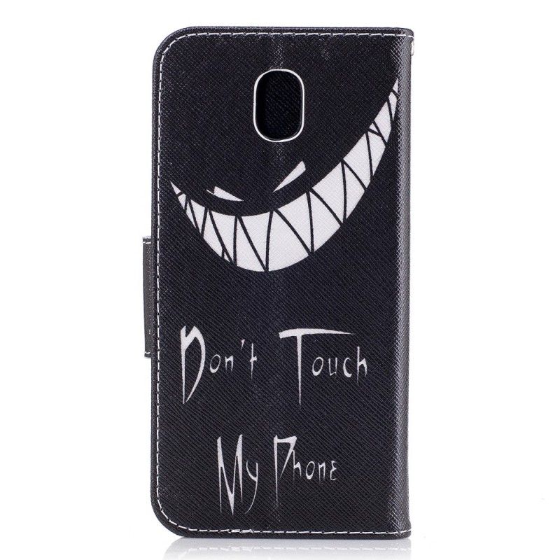 Flip Cover Læder Samsung Galaxy J3 2017 Djævelens Telefon Original