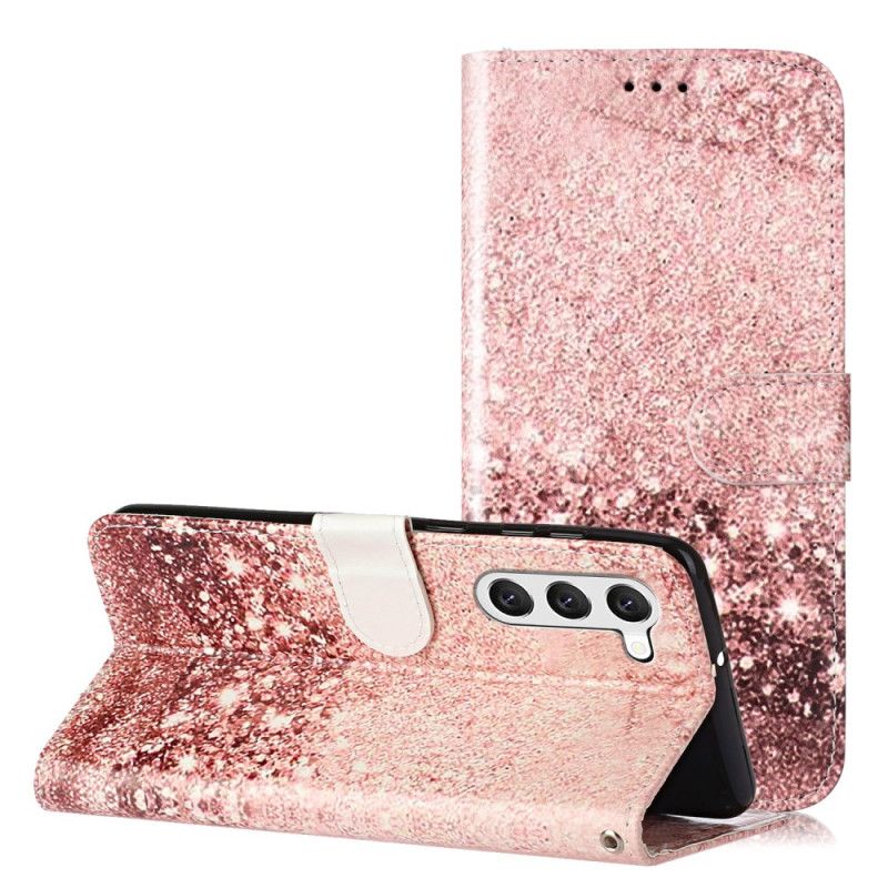 Flip Cover Samsung Galaxy S24 5g Guld-rose Marmor