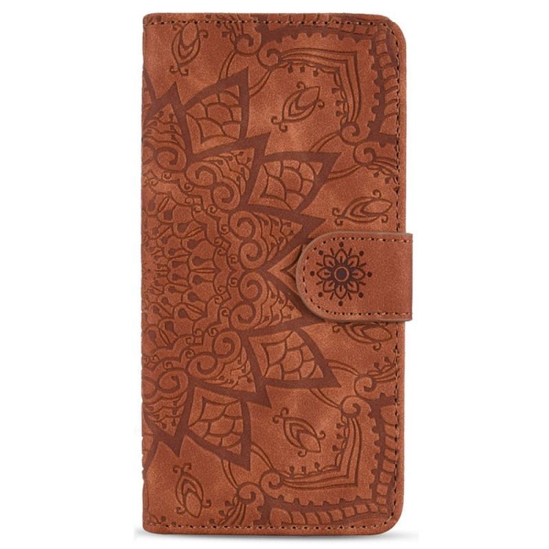 Flip Cover Samsung Galaxy S23 5G Med Snor Stilfuld Strappy Mandala