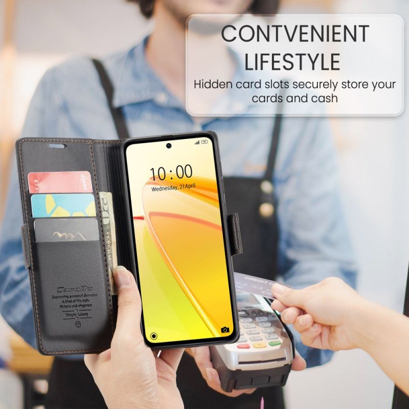 Flip Cover Realme C55 Caseme Rfid-blokering