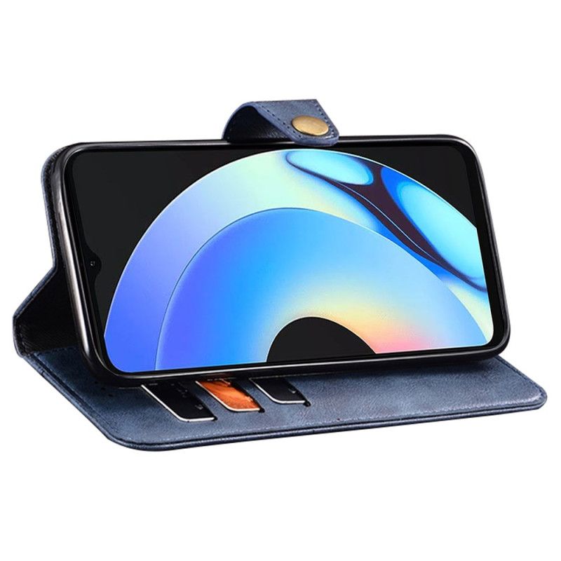 Flip Cover Realme C55 Idewei Guldknapper