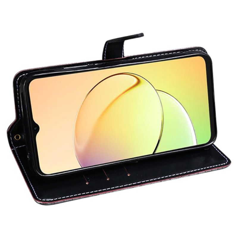 Flip Cover Realme C55 Idewei Krokodillestil