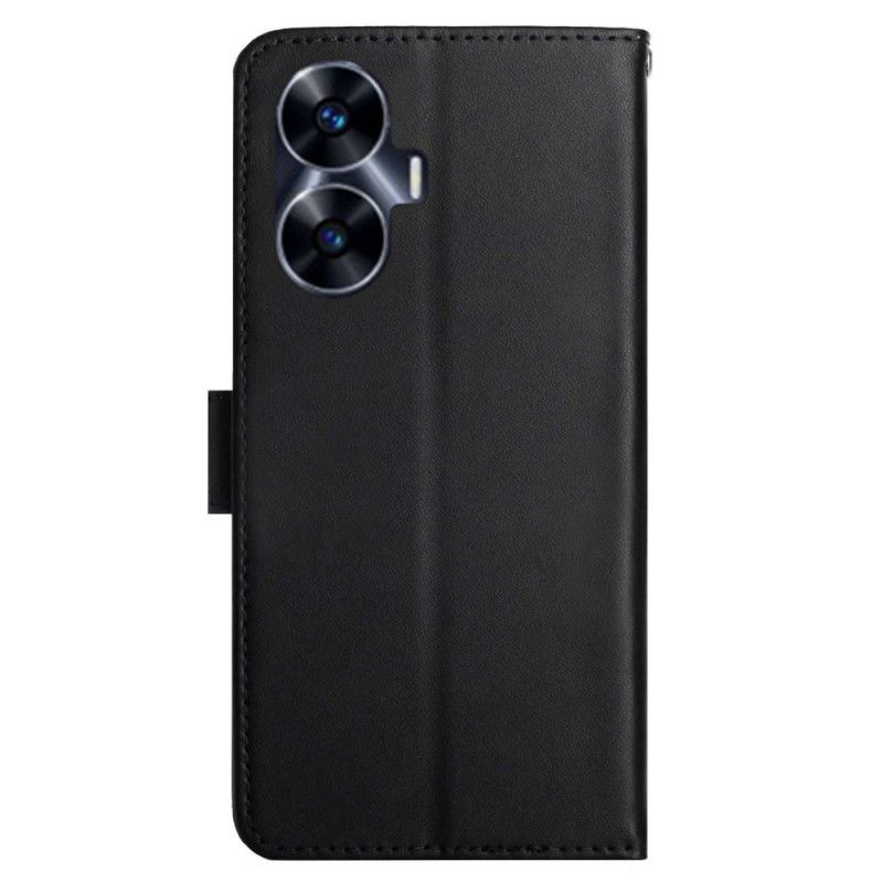 Flip Cover Realme C55 Nappatekstur