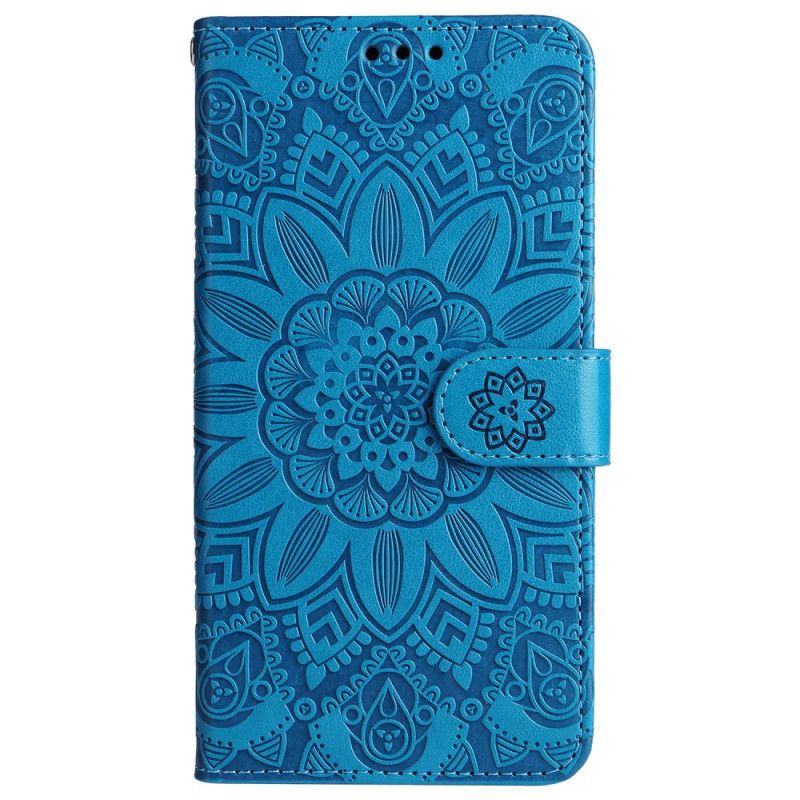 Flip Cover Realme C55 Solsikkemønsterrem