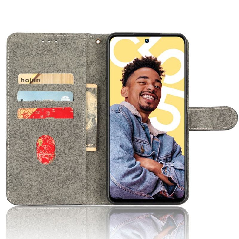 Flip Cover Til Realme C55 Rfid-blokerende Rempung