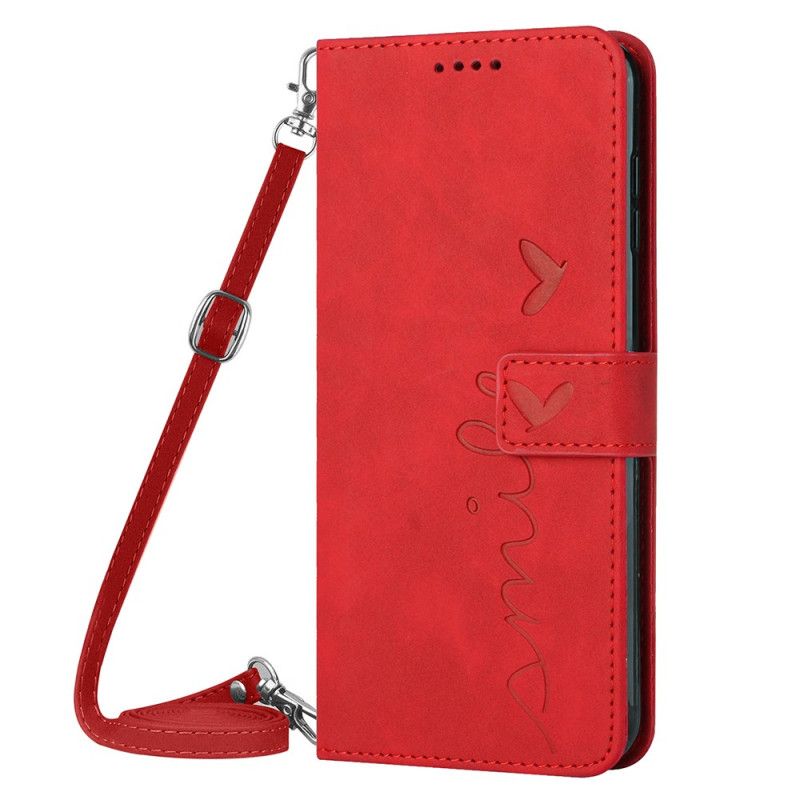 Flip Cover Til Realme C55 Smil Med Skulderrem