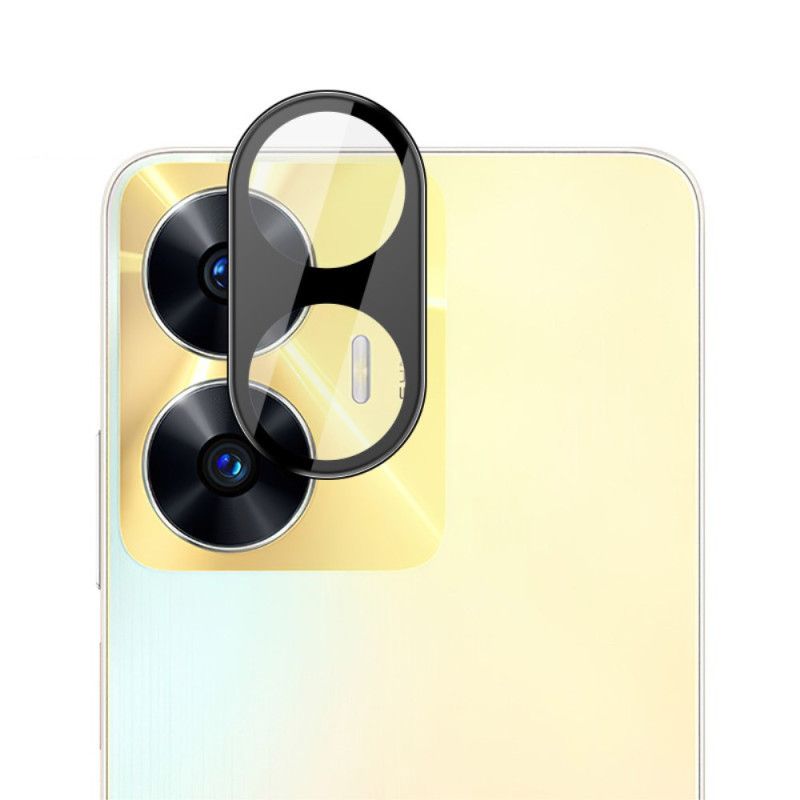 Hærdet Glaslinsebeskytter Til Realme C55 (sort Version)