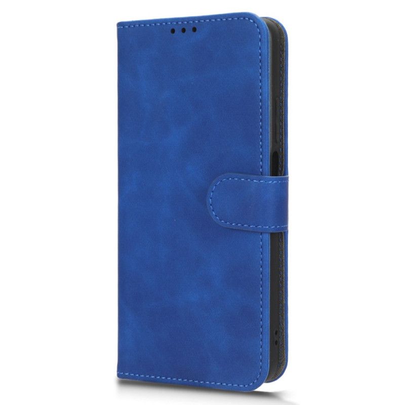 Læder Cover Realme C55 Ruskindsmodel Med Rem