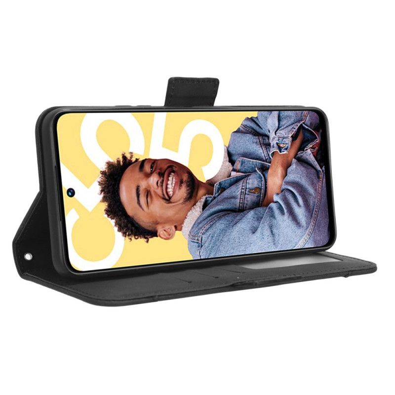 Læder Cover Realme C55 Telefon Etui Multikort