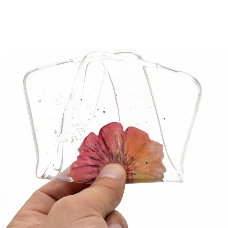 Cover Honor 9X Pro Akvarelvalmue