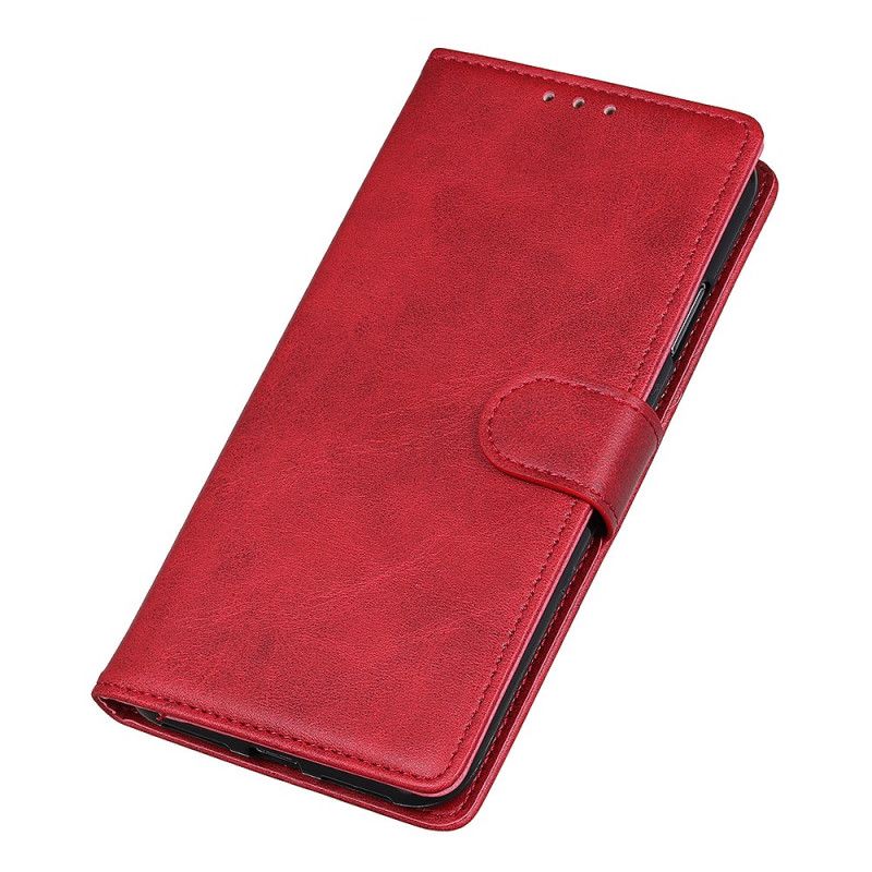 Flip Cover Honor 9X Pro Sort Retro Mat Læder Effekt