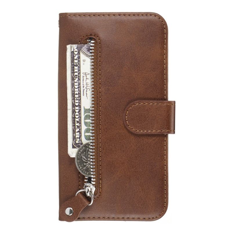 Flip Cover Honor 9X Pro Sort Vintage Møntpung