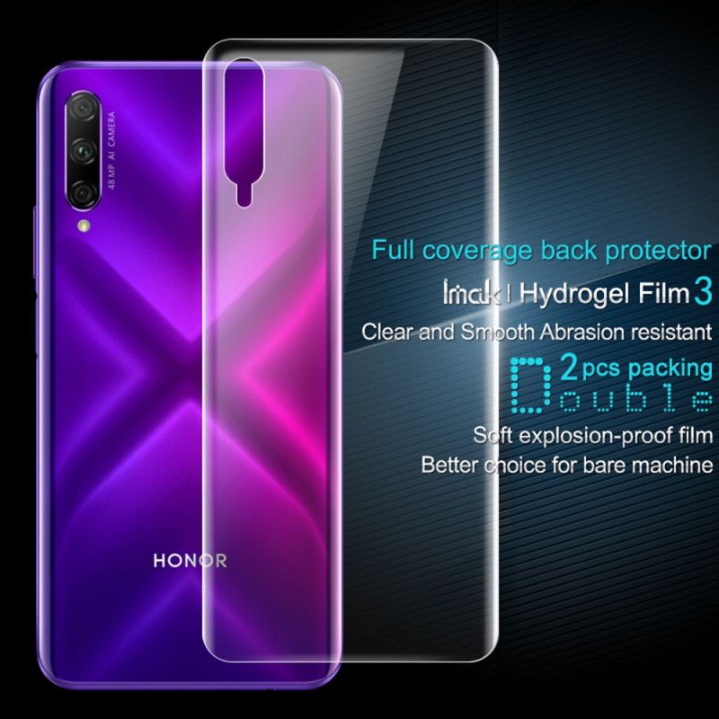 Hærdet Glasplade Til Bagsiden Af Honor 9X Pro Imak