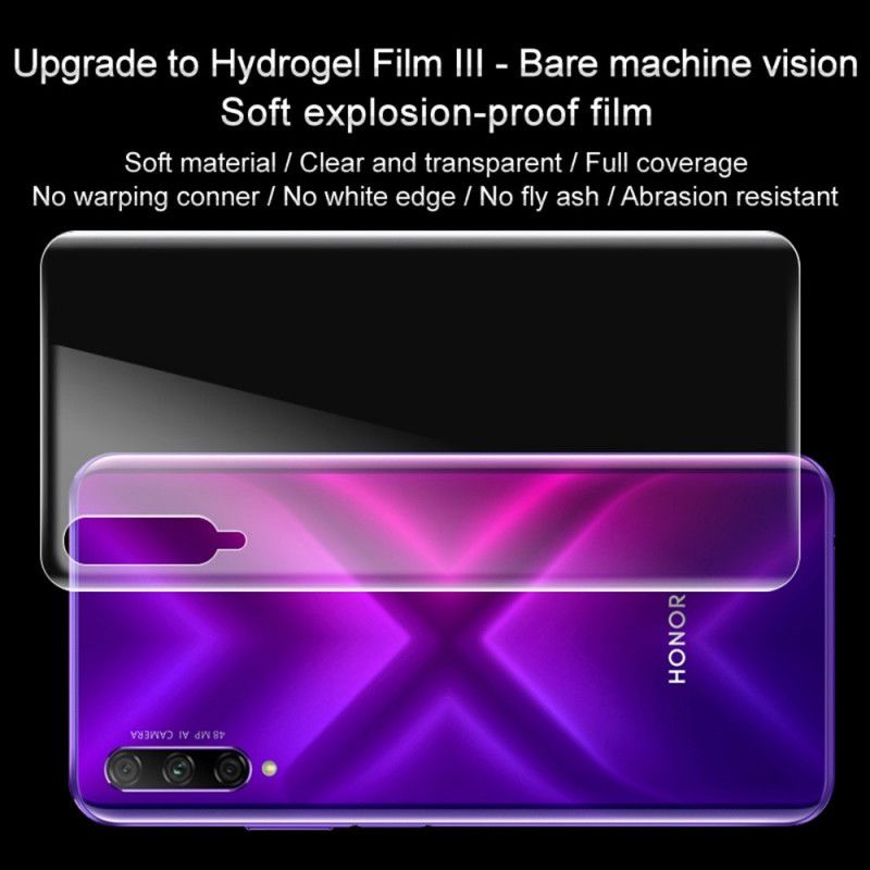 Hærdet Glasplade Til Bagsiden Af Honor 9X Pro Imak