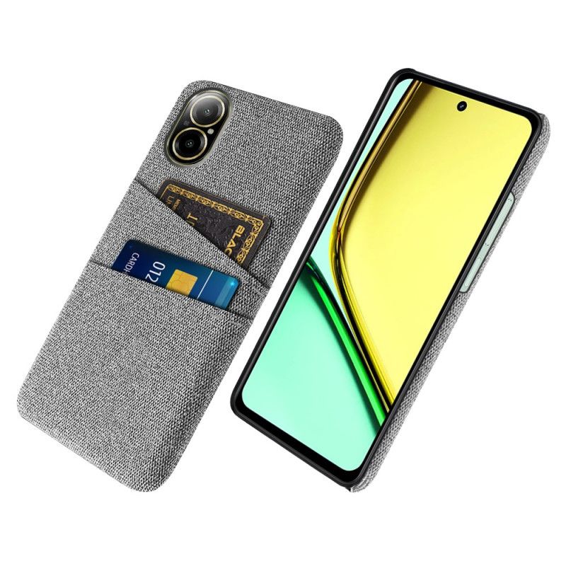 Cover Realme C67 Dobbelt Stofkortholder