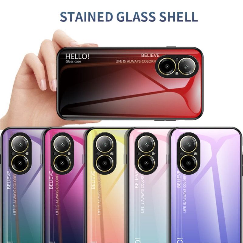 Cover Realme C67 Hello Hærdet Glas