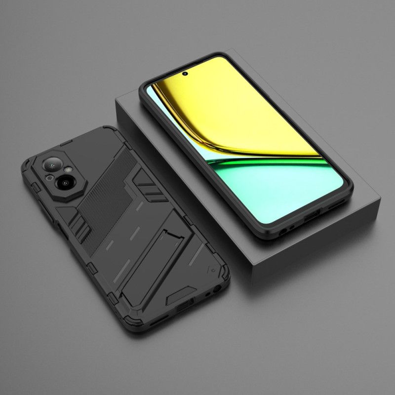 Cover Realme C67 Telefon Etui Aftagelig Håndfri Stativ Med To Positioner