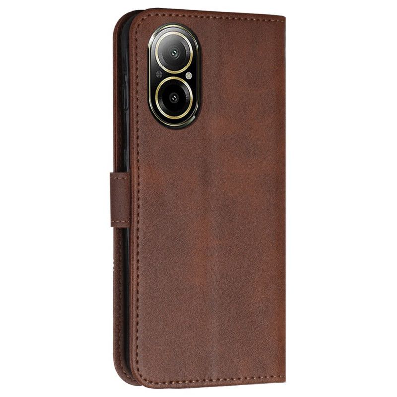 Flip Cover Realme C67 Forretningsstil