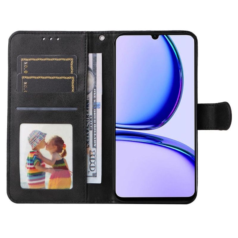 Flip Cover Realme C53 Klassisk Med Rem