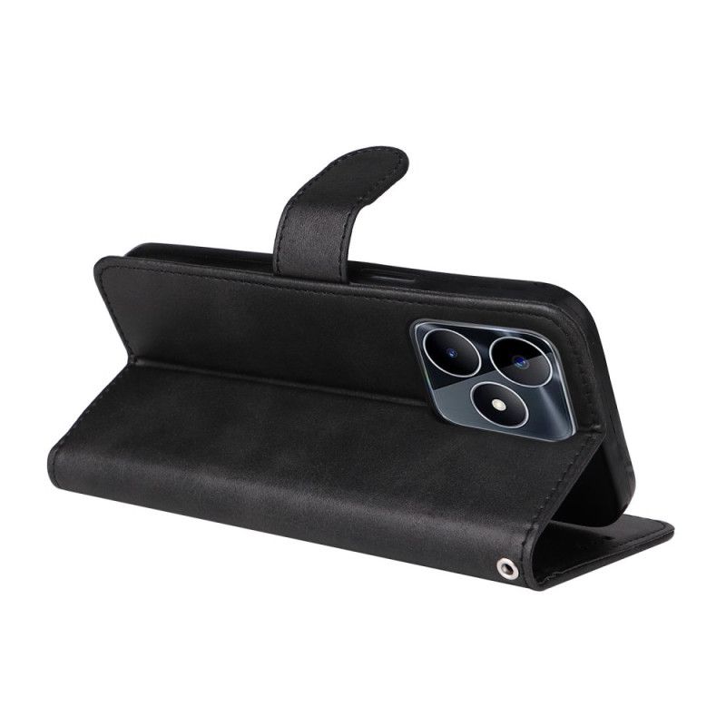 Flip Cover Realme C53 Klassisk Med Rem