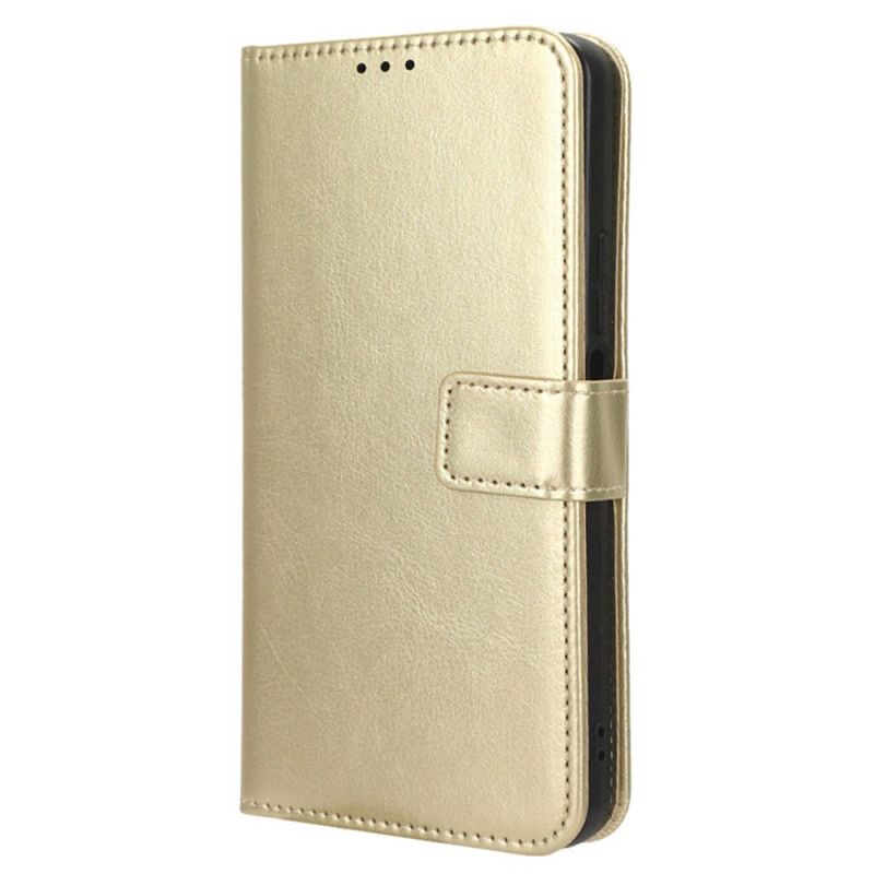 Læder Cover Realme C53 Prangende Kunstlæder