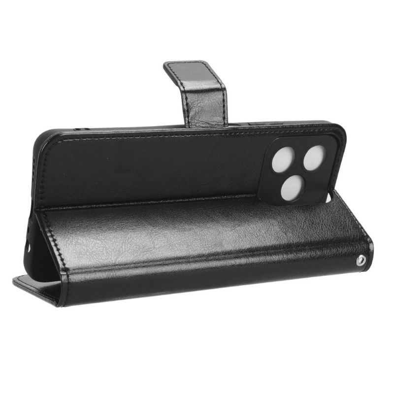 Læder Cover Realme C53 Prangende Kunstlæder